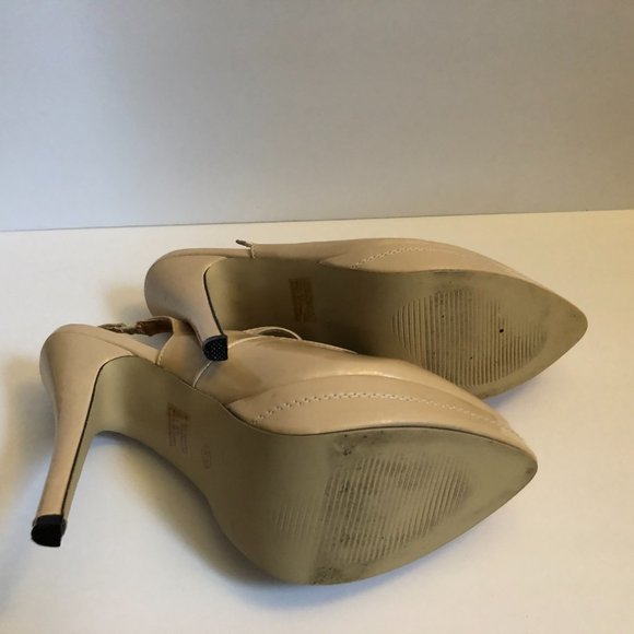 Nude High Heels Size 8.5 - Picture 5 of 7